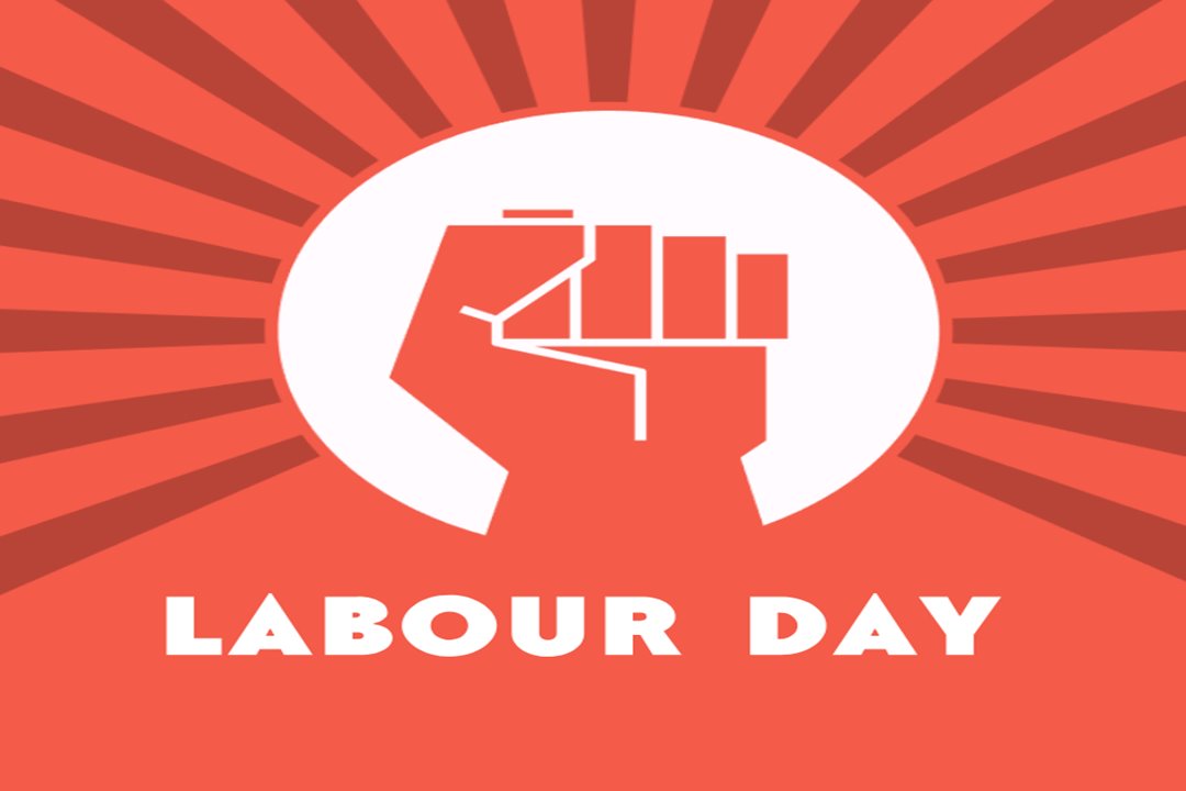 إشعار عطلة عيد العمال